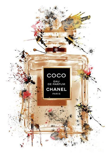 chanel poster parfum|chanel poster in frame.